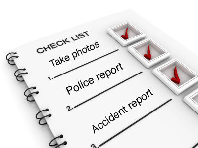 Personal Injury Guidelines Accident Lawyer Checklist